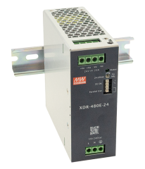 XDR-480E-48 | 48V DC 10.0Amp PFC Multi Industri DIN Rail