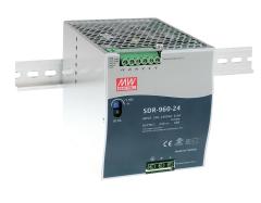 SDR-960-24 SDR96024 24Vdc 40.0Amp DIN Rail  MEANWELL |