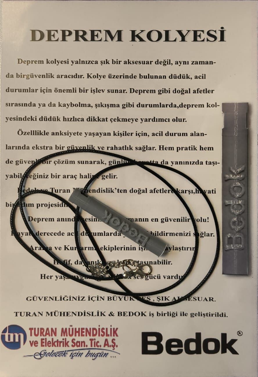 Bedok-DK-V1 Deprem Kolyesi
