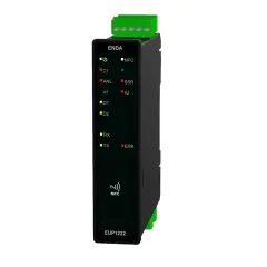 EUP 1222 22.5x96mm Ebatlı Raya Montaj Modbus Haberleşmeli NFC Özellikli Multi input Analog Çıkış + 2 Röle Çıkışlı PID Proses Kontrol Cihazı