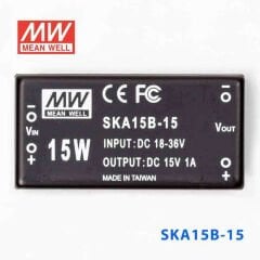 SKA15B-15  18~36Vdc>+15Vdc 1000mA