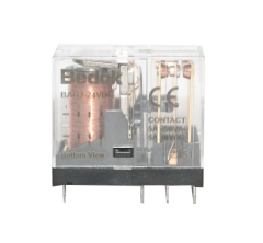 BAG2-24VDC  ÇİFT KONTAK  24DC İĞNE BACAK RÖLE