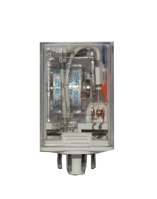 BAK2IN-24VDC  İKİ KONTAK 24DC 8 PİN RÖLE
