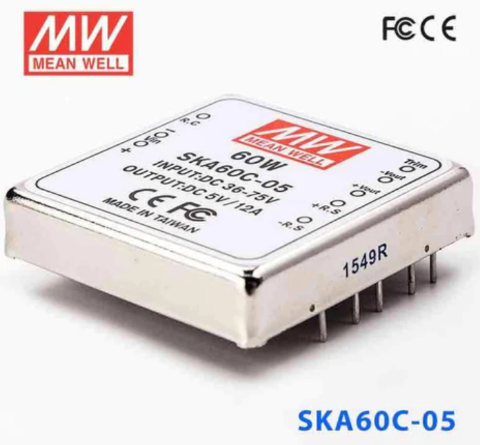 SKA60C-05  36~75Vdc>+5Vdc 12.0Amp