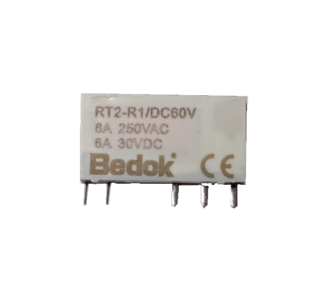RT2-R1/60VDC  SLİM RÖLE TEK 60VDC | BSR-R220-011 Muadili