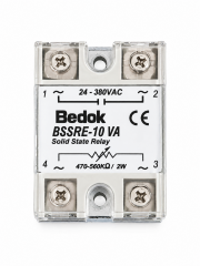 BSSRE-10VA 500KOHM/2W Potansiyometre İle Sürülebilen,24-380VAC Çıkış Voltajı,10A Monofaze SOLİD STATE RELAY(SSR Röle)