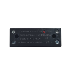 BRSSR-25DA-H BEDOK RAY TİPİ SSR 3-32VDC Tetikleme,24-480VAC Çıkış Voltajı,25A Monofaze SOLİD STATE RELAY(SSR Röle)