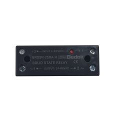 BRSSR-25DA-H BEDOK RAY TİPİ SSR 3-32VDC Tetikleme,24-480VAC Çıkış Voltajı,25A Monofaze SOLİD STATE RELAY(SSR Röle)