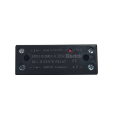 BRSSR-25DA-H BEDOK KISA DEVRE KORUMALI RAY TİPİ SSR 3-32VDC Tetikleme,24-480VAC Çıkış Voltajı,25A Monofaze SOLİD STATE RELAY(SSR Röle)
