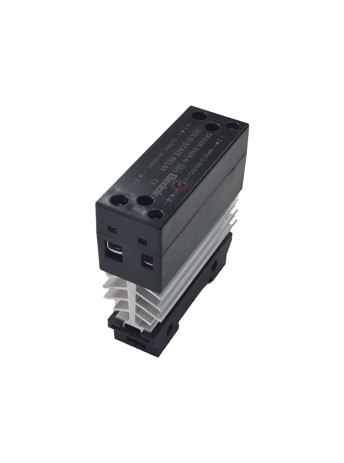 BRSSR-25DA-H BEDOK RAY TİPİ SSR 3-32VDC Tetikleme,24-480VAC Çıkış Voltajı,25A Monofaze SOLİD STATE RELAY(SSR Röle)