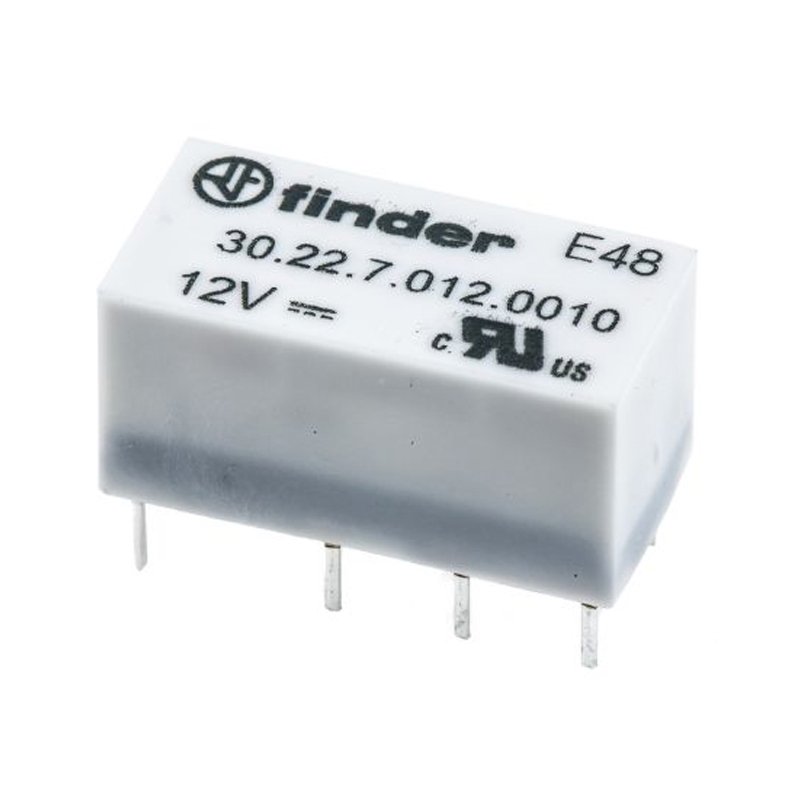 (F.30.22.7.012.0010) FİNDER MİNYATÜR RÖLE (HASSAS BOBİN ) 12 V DC