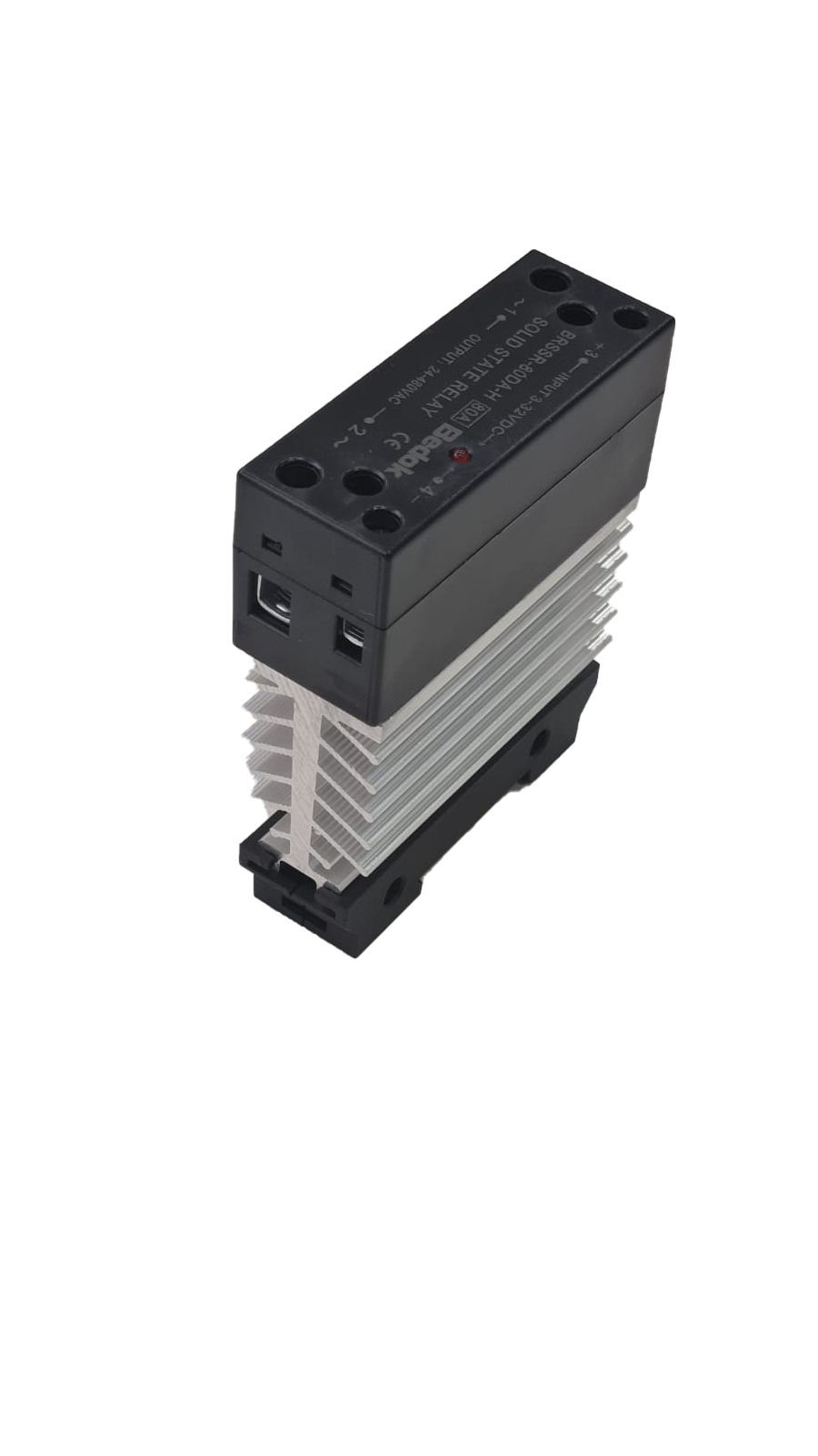 BRSSR-80DA-H BEDOK RAY TİPİ SSR 3-32VDC Tetikleme,24-480VAC Çıkış Voltajı,80A Monofaze SOLİD STATE RELAY(SSR Röle)