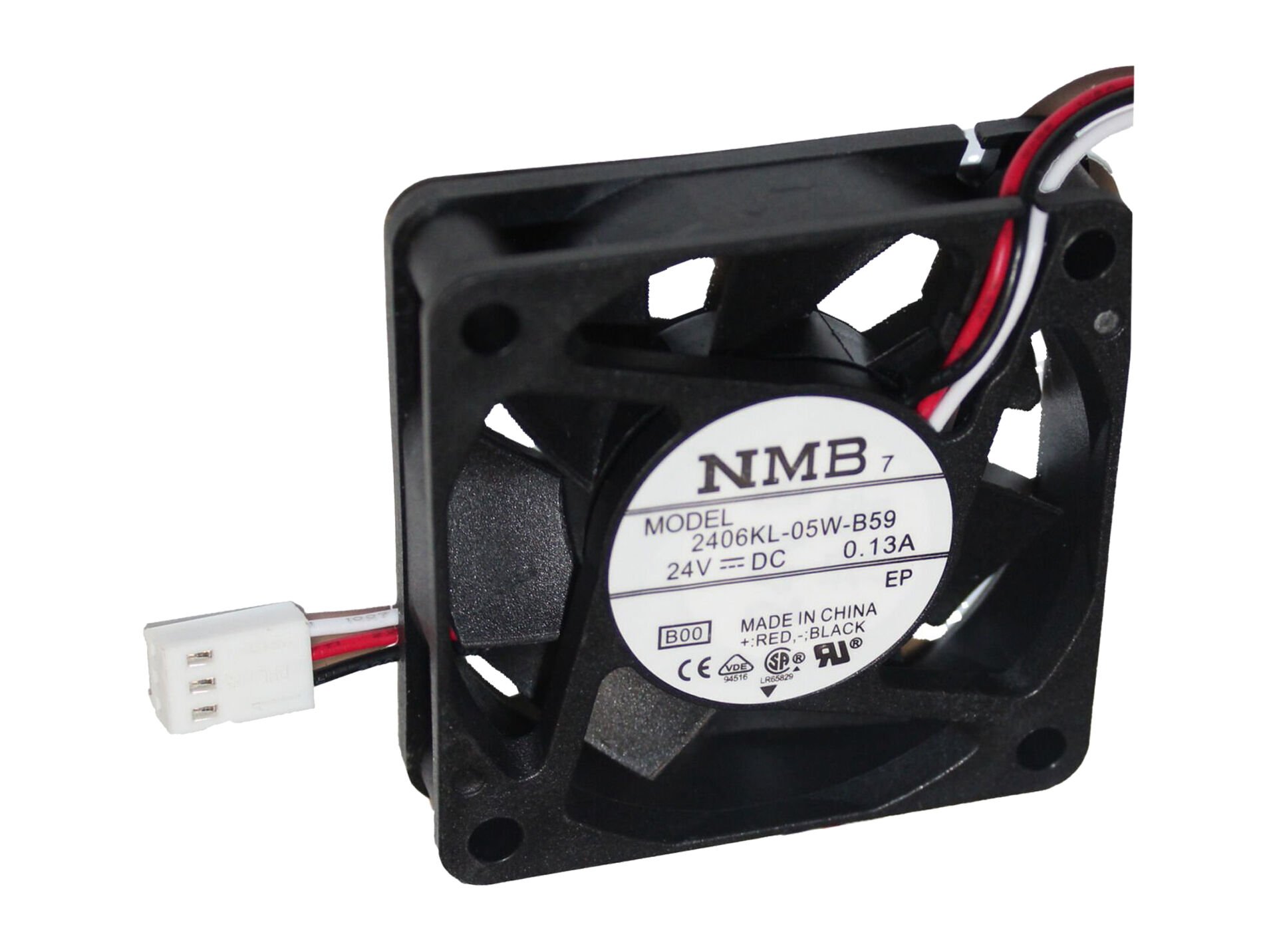 2406KL-05W-B59 | 24V DC 0.13A 60x60x15mm Kompakt Fan