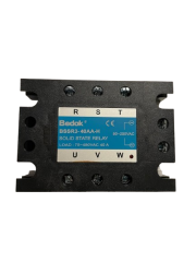 BSSR3E-40AA BEDOK 80-250VAC Tetikleme,24-480VAC Çıkış Voltajı,40A Trifaze SOLİD STATE RELAY(SSR Röle)