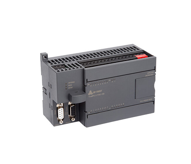 CTS7 114-1AD20-0X24 CPU124,24 I/O Transistor output（114-1AD20-0X24) CPU124, 24VDC güç kaynağı, 14DI×24VDC, 10DO×24VDC,  çift ​​kanallı iletişim