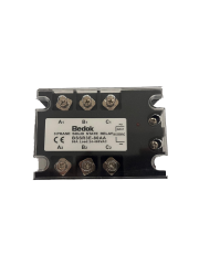 BSSR3E-80AA BEDOK 80-250VAC Tetikleme,24-480VAC Çıkış Voltajı,80A Trifaze SOLİD STATE RELAY(SSR Röle)
