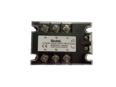 BSSR3E-100AA BEDOK 80-250VAC Tetikleme,24-480VAC Çıkış Voltajı,100A Trifaze SOLİD STATE RELAY(SSR Röle)