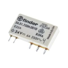 (F.34.51.7.024.0010) ELEKTRO MEKANİK ULTRA İNCE PCB RÖLE
