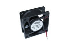 6P24HBDC 600X60X25MM,24VDC AKSİYEL,PLASTİK KARE,RULMANLI,2KABLOLU HİCOOL FAN/EBMPAPST 614NHHR Muadili MİN.AD.2000