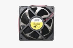 12P24HBDC 120X120X38MM,24VDC AXİYEL,PLASTİK KARE,RULMANLI,2KABLOLU HİCOOL FAN/EBMPAPST 4414M Muadili