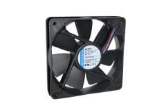 4412F | DC Fanları DC Tubeaxial Fan 119x119x25mm 12V DC 5.3W 2 Kablolu Fan