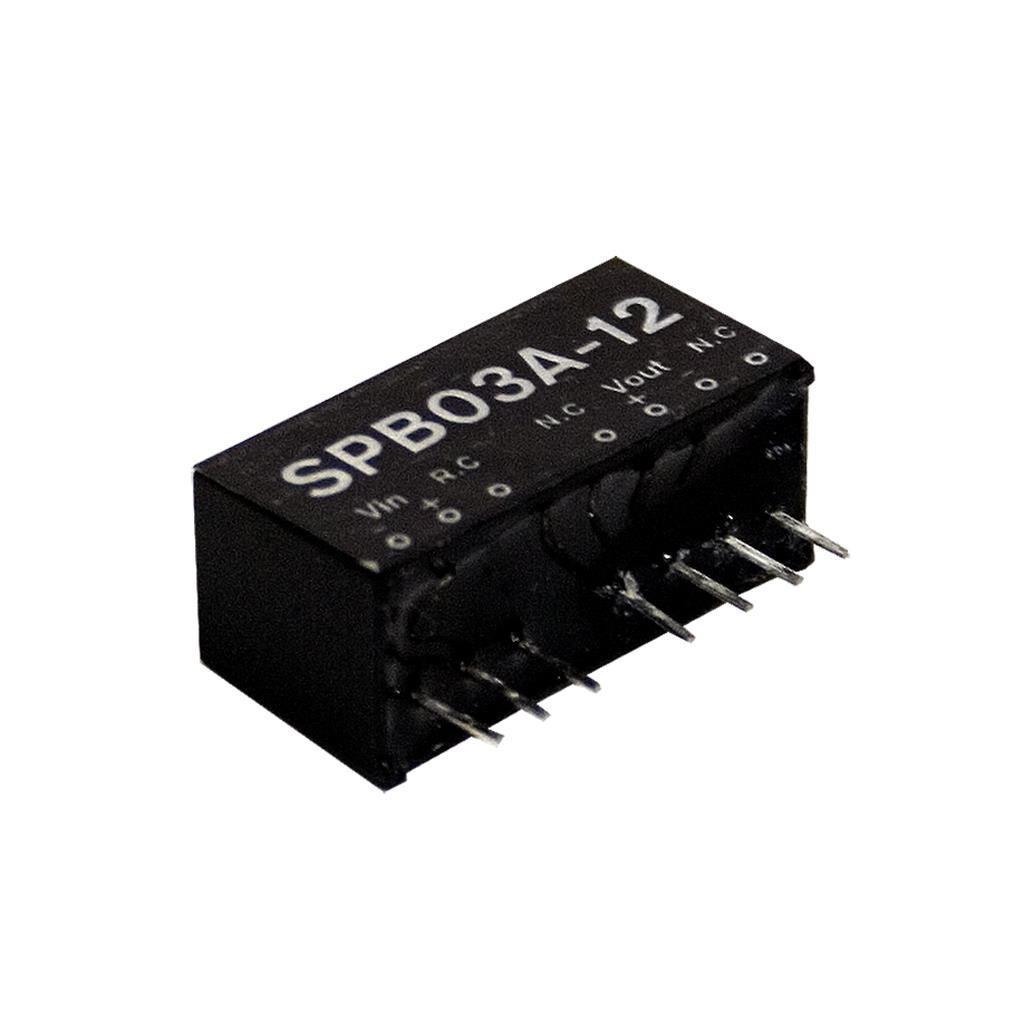 SPB03A-12  09~18Vdc>+12Vdc 250mA