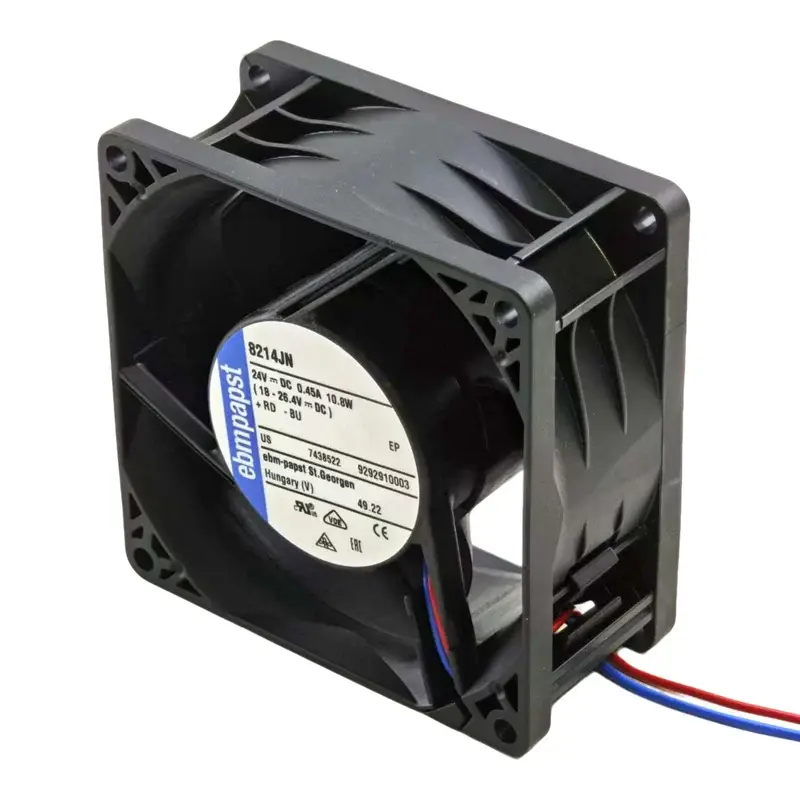 8214JN | DC Fanları DC Tubeaxial Fan 80x80x38mm 24V DC