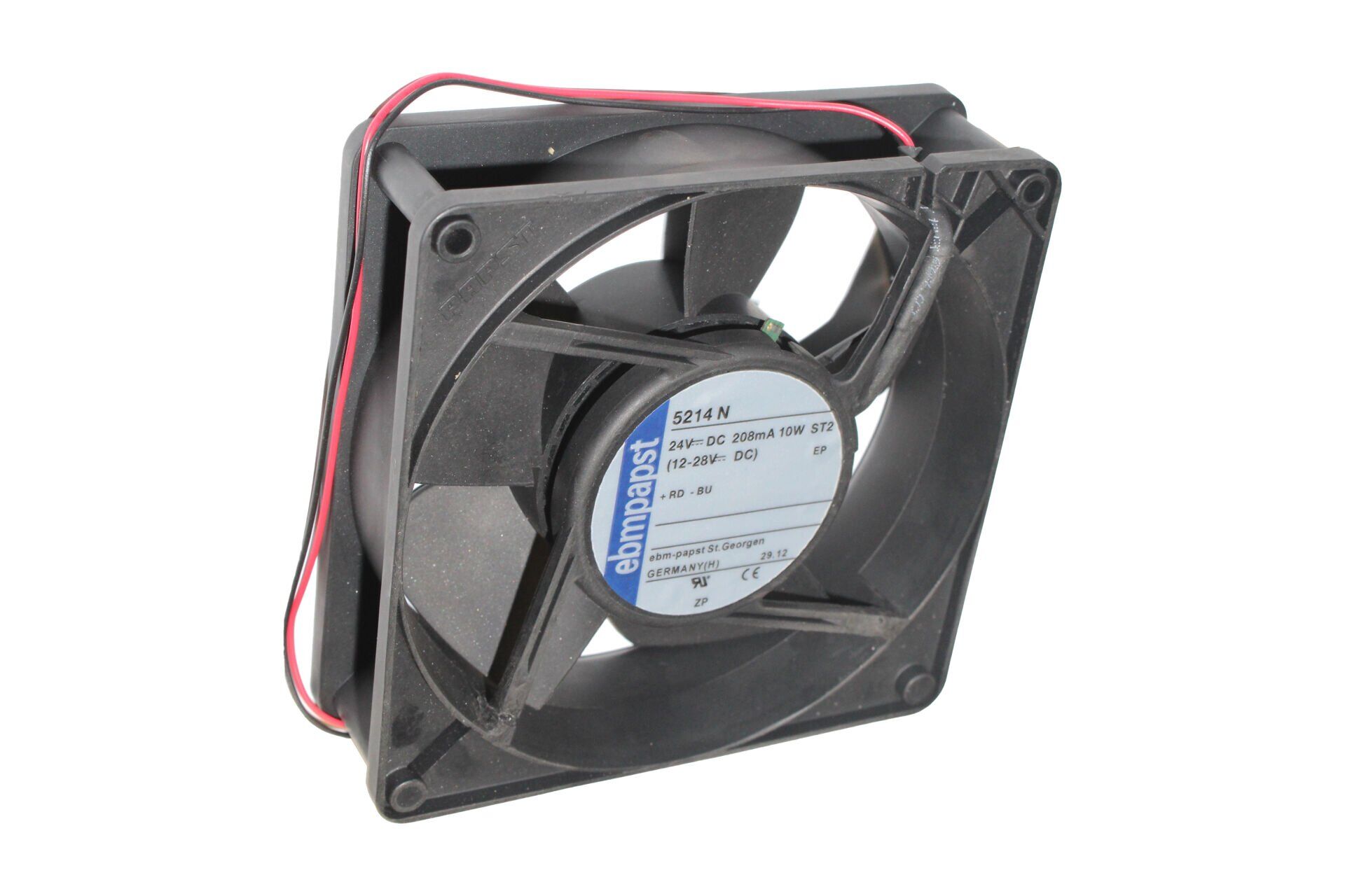 5214N | DC Fanları DC Tubeaxial Fan 127x127x38mm 24V DC