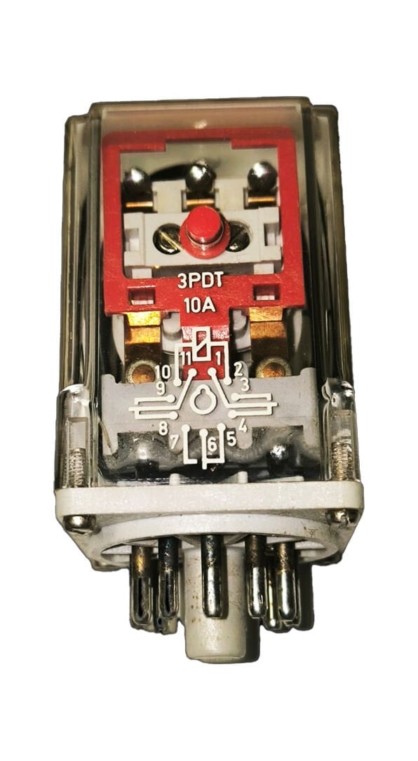 HALLER | REL.6505/10 24V-430Ω 3PDT/10A