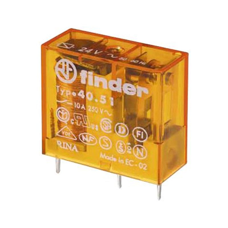 (F.40.51.8.230.0000) MİNYA P.C.B. RÖL 1 CO-10 A KONT 230V AC PİN:-5 MM
