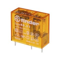 (F.40.51.8.230.0000) MİNYA P.C.B. RÖL 1 CO-10 A KONT 230V AC PİN:-5 MM