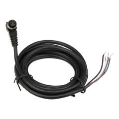 P8E-4RV5 METRİK 8 4 PİN 90° PVC KABLOLU KONNEKTÖR 5 MT