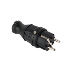 404001  1X16A KAUÇUK DÜZ FİŞ   METE ENERJİ