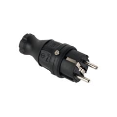 404001  1X16A KAUÇUK DÜZ FİŞ   METE ENERJİ