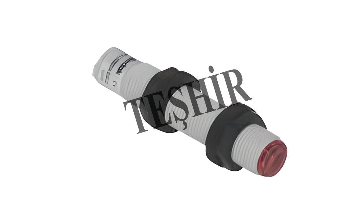 P12-D0200P-SIEU4 |  200mm 10-30V DC 150mA MAX | M12 DC Silindirik Fotoseller-M12 DC Cisimden Yansımalı