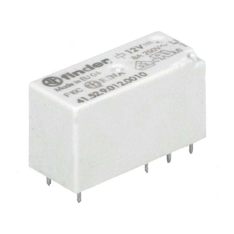 (F.41.52.9.012.0010) ALÇAK GÖVDE 2CO, 8A, 12 VDC RÖLE