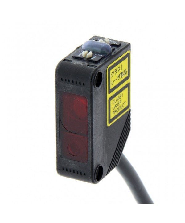 E3Z-LL61 E3ZLL61 12-24VDC BESLEME NPN 300MM ALGILAMA 2MT KABLOLU LAZER CİSİMDEN YANSIMALI OMRON FOTOSEL