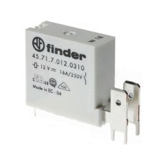 (F.45.71.7.012.0310) MİN.PCB RÖLE+FASTON250,12VDC,5MMPİN.1NA KONTAK