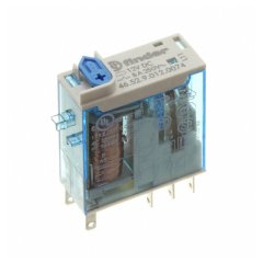 (F.46.52.9.012.0074) SOKET TİPİ 2CO,8A,12VDC TEST BUTONU+LED