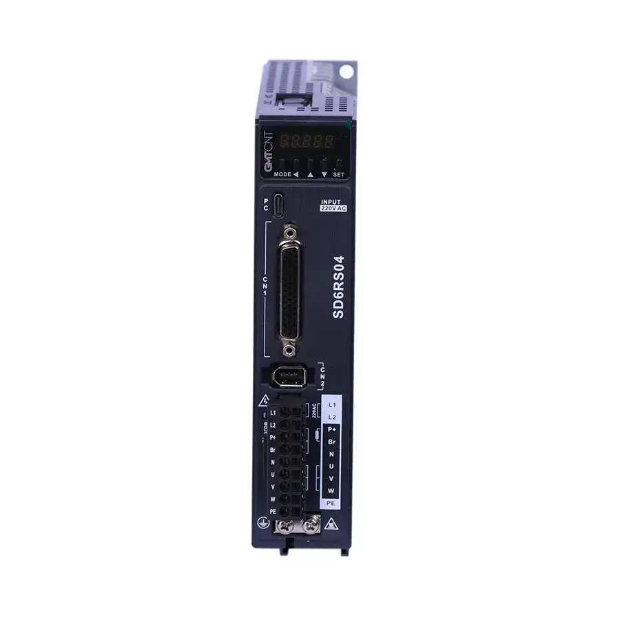 SD6RS04 | 400W PULS VE ANALOG SİNYAL İLE SÜRÜLEBİLEN 220V BESLEMELİ TEK FAZLI SERVO SÜRÜCÜ