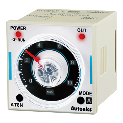 AT8N 100-240VAC 50/60Hz / 24-240VDC Çok İşlevli Analog Zamanlayıcı