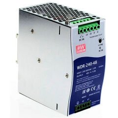 WDR-240-48  48Vdc 5.0A Inp:180~550AC,254~780DC