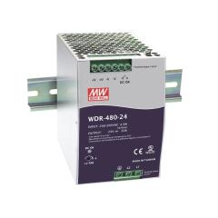 WDR-480-24  24Vdc 20.0A Inp:180~550AC,254~780DC