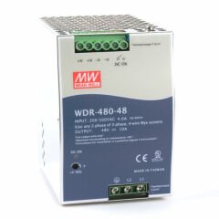 WDR-480-48  48Vdc 10.0A Inp:180~550AC,254~780DC