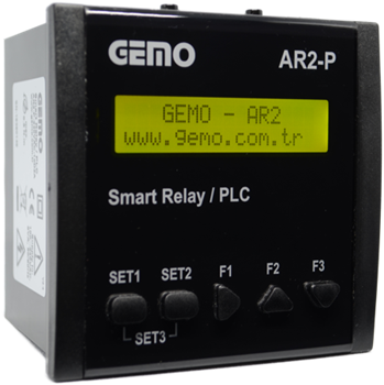 AR2-P-24VDC-10D2A-RTC Akıllı Röle / PLC