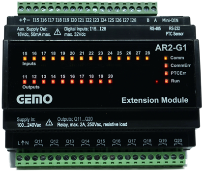 AR2-G1-24VDC-14D Genişleme Modülü