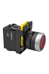A5-01D   KIRMIZI STOP/YAYLI/LEDLİ 220V
