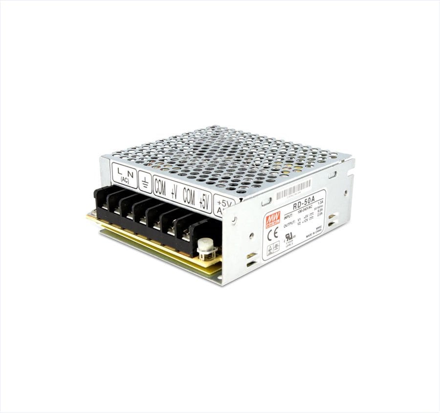 RD-050A RD50A +5/+12Vdc 6.0/3.0Amp  MEANWELL |