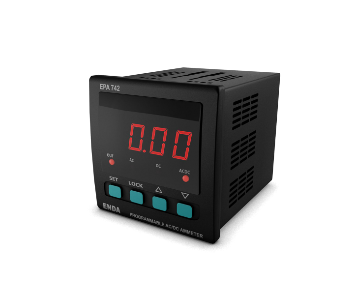 EPA742-LV  Dijital Ampermetre 72x72mm 10-30V DC / 8-24V AC  ENDA | EPA742-SM  Muadili