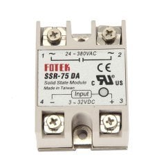 SSR-75DA FOTEK 3-32VDC Tetikleme,24-380VAC Çıkış Voltajı,75A Monofaze SOLİD STATE RELAY(SSR Röle)
